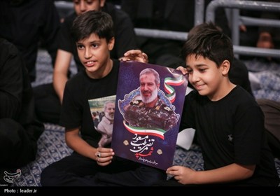 مراسم بزرگداشت شهدای جنگ تحمیلی اخیر با حضور رهبر معظم انقلاب