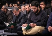 إقامة مراسم أربعین شهداء الحرب الأخیرة بحضور قائد الثورة الإسلامیة