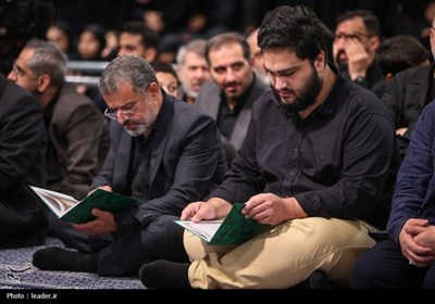 مراسم بزرگداشت شهدای جنگ تحمیلی اخیر با حضور رهبر معظم انقلاب