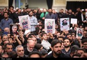 إقامة مراسم أربعین شهداء الحرب الأخیرة بحضور قائد الثورة الإسلامیة