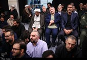 إقامة مراسم أربعین شهداء الحرب الأخیرة بحضور قائد الثورة الإسلامیة