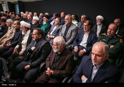 مراسم بزرگداشت شهدای جنگ تحمیلی اخیر با حضور رهبر معظم انقلاب