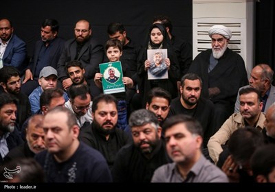 مراسم بزرگداشت شهدای جنگ تحمیلی اخیر با حضور رهبر معظم انقلاب