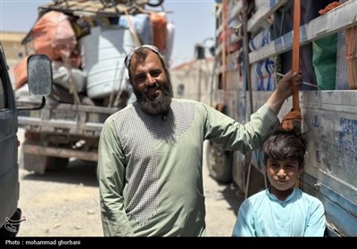 بازگشت اتباع افغانستانی ازمرز ماهیرود