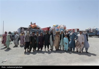 بازگشت اتباع افغانستانی ازمرز ماهیرود