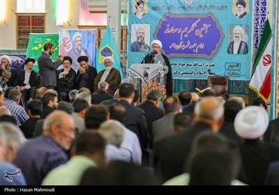 آیین تکریم و معارفه امام جمعه شهرستان اهر