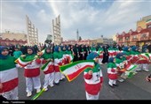 تجمع باشکوه «ای ایران بخوان» در زنجان؛ همخوانی سرود ملی در لبیک به ندای رهبری