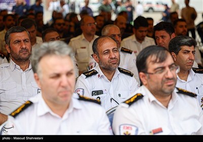 مراسم بدرقه کاروان کمیته بهداشت و درمان اربعین حسینی اورژانس کشور