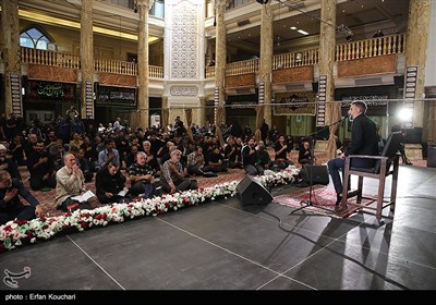 مراسم سالگرد شهادت اسماعیل هنیه و چهلم سردار ایزدی