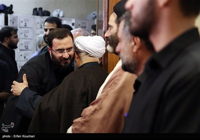 مراسم سالگرد شهادت اسماعیل هنیه و چهلم سردار ایزدی