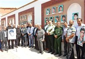 دیوارنگاره شهدای مهدی‌شهر افتتاح شد