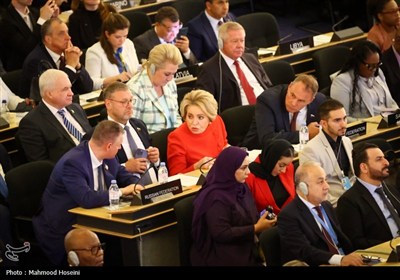 حضور قالیباف در ششمین کنفرانس رؤسای مجالس جهان