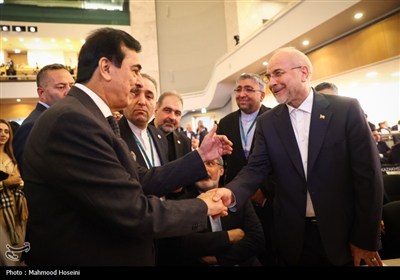 حضور قالیباف در ششمین کنفرانس رؤسای مجالس جهان