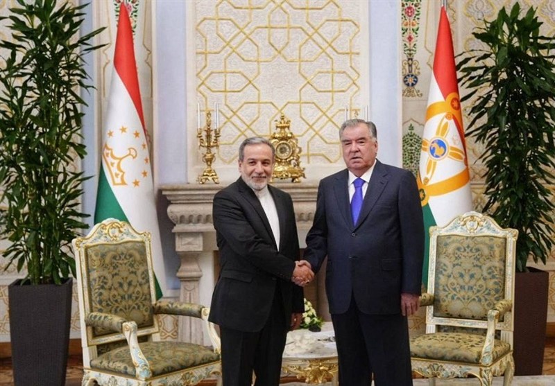دیدار عراقچی با رئیس جمهور تاجیکستان