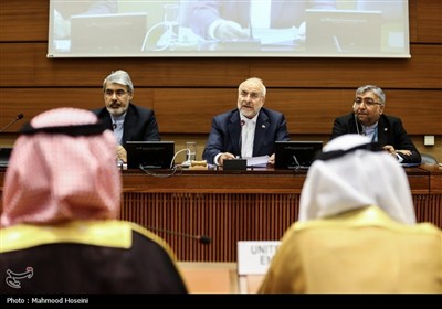 حضور قالیباف در ششمین کنفرانس رؤسای مجالس جهان