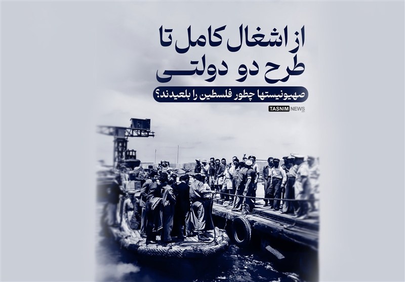 اینفوگرافیک | از اشغال کامل تا طرح دو دولتی؛ صهیونیستها چطور فلسطین را بلعیدند؟