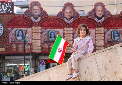 همخوانی سرود (ای ایران بخوان) در زنجان