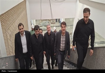 بازدید استاندار قم از پروژه صحن شرقی حرم حضرت معصومه(س)
