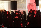 عزاداری زائران حرم بانوی کرامت در شب شهادت حضرت رقیه(س)