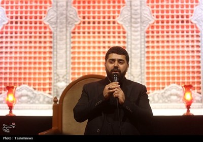 عزاداری زائران حرم بانوی کرامت در شب شهادت حضرت رقیه(س)