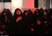 سوگ عزای حضرت رقیه در حرم امامزاده هلال بن علی