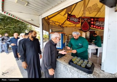 حضور دستجات عزای شهادت حضرت رقیه(س) در حرم حضرت معصومه(س)
