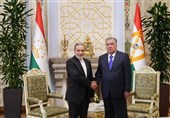 Встреча Аракчи с президентом Таджикистана