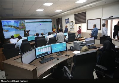 بازدید استاندار بوشهر از مرکز دیسپاچینگ شرکت توزیع نیروی برق استان بوشهر