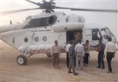 اعزام بالگرد برای مهار آتشسوزی در مناطق کوهستانی دشتستان