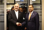 دیدار رئیس مجلس پاکستان با قالیباف