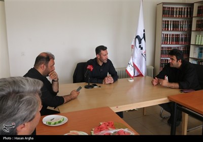 حضور شهردار زنجان در دفتر خبرگزاری تسنیم زنجان
