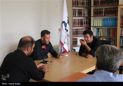 حضور شهردار زنجان در دفتر خبرگزاری تسنیم زنجان