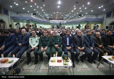 مراسم اربعین شهدای اقتدار استان همدان