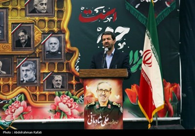 مراسم اربعین شهدای اقتدار استان همدان