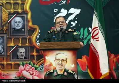 مراسم اربعین شهدای اقتدار استان همدان