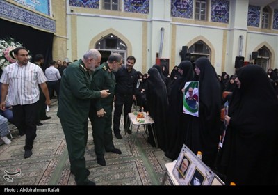 مراسم اربعین شهدای اقتدار استان همدان