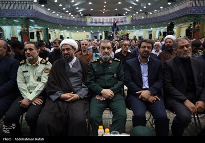 مراسم اربعین شهدای اقتدار استان همدان