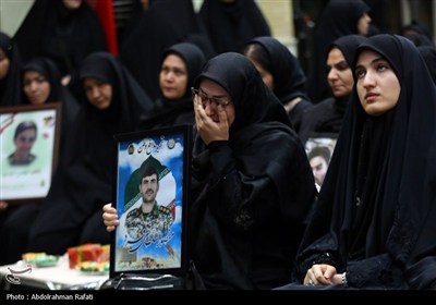 مراسم اربعین شهدای اقتدار استان همدان