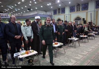 مراسم اربعین شهدای اقتدار استان همدان