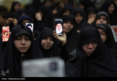 مراسم اربعین شهدای اقتدار استان همدان