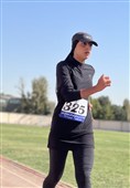 افتخارآفرینی آتنا قراباغی دونده نوجوان همدانی با کسب دو نشان طلا
