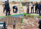 بازدید از پروژههای بنیاد مسکن در روستاهای بَقی، کُندر، روشناوند و پیرانِج