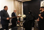 دیدار اوحدی با خانواده شهیدان شهریاری و نکویی / تدوین دایرة المعارف شهدا