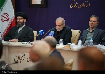 دیدار رئیس جمهور با فعالان اقتصادی استان زنجان