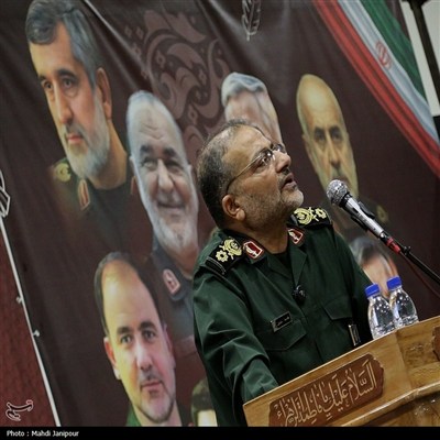 مراسم اربعین شهدای اقتدار ایران اصفهان