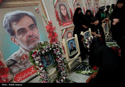 مراسم اربعین شهدای اقتدار ایران اصفهان