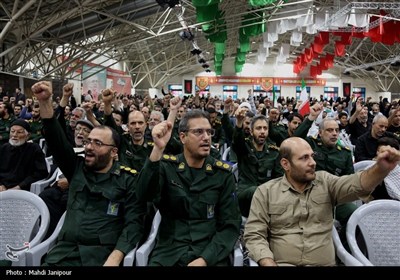 مراسم اربعین شهدای اقتدار ایران اصفهان