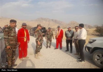 مهار 2 کانون آتش‌سوزی در کوهستان گیسکان دشتستان