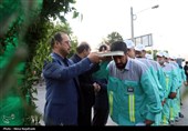 اعزام نیروهای خدمات شهری شهرداری مشهد به نجف