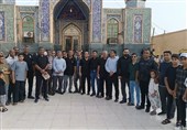 دلهای دریایی در مسیر کربلا؛ بدرقه کاروان اربعین از جزیره قشم